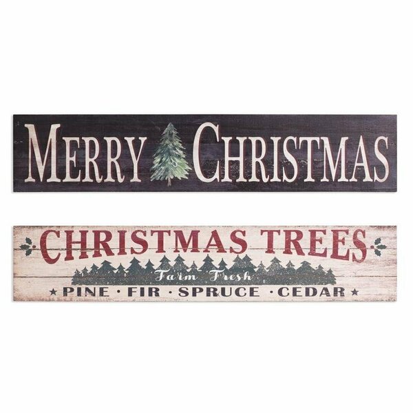 Gerson SIGN WALDCR HOLIDAY 2PK 2488490